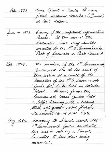 Diary 1973-74
