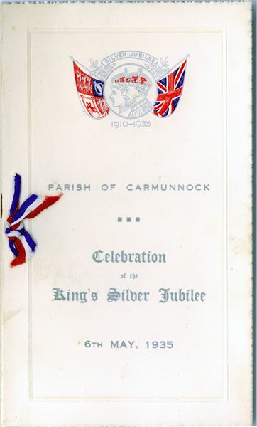 KG V Front Cover