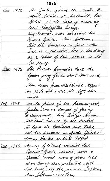 Diary 1975