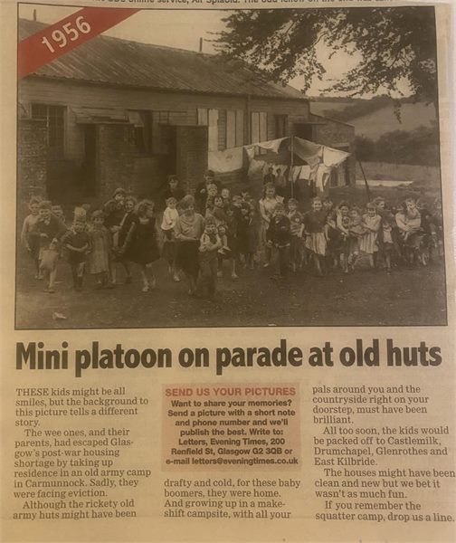 Netherton Braes Army Camp