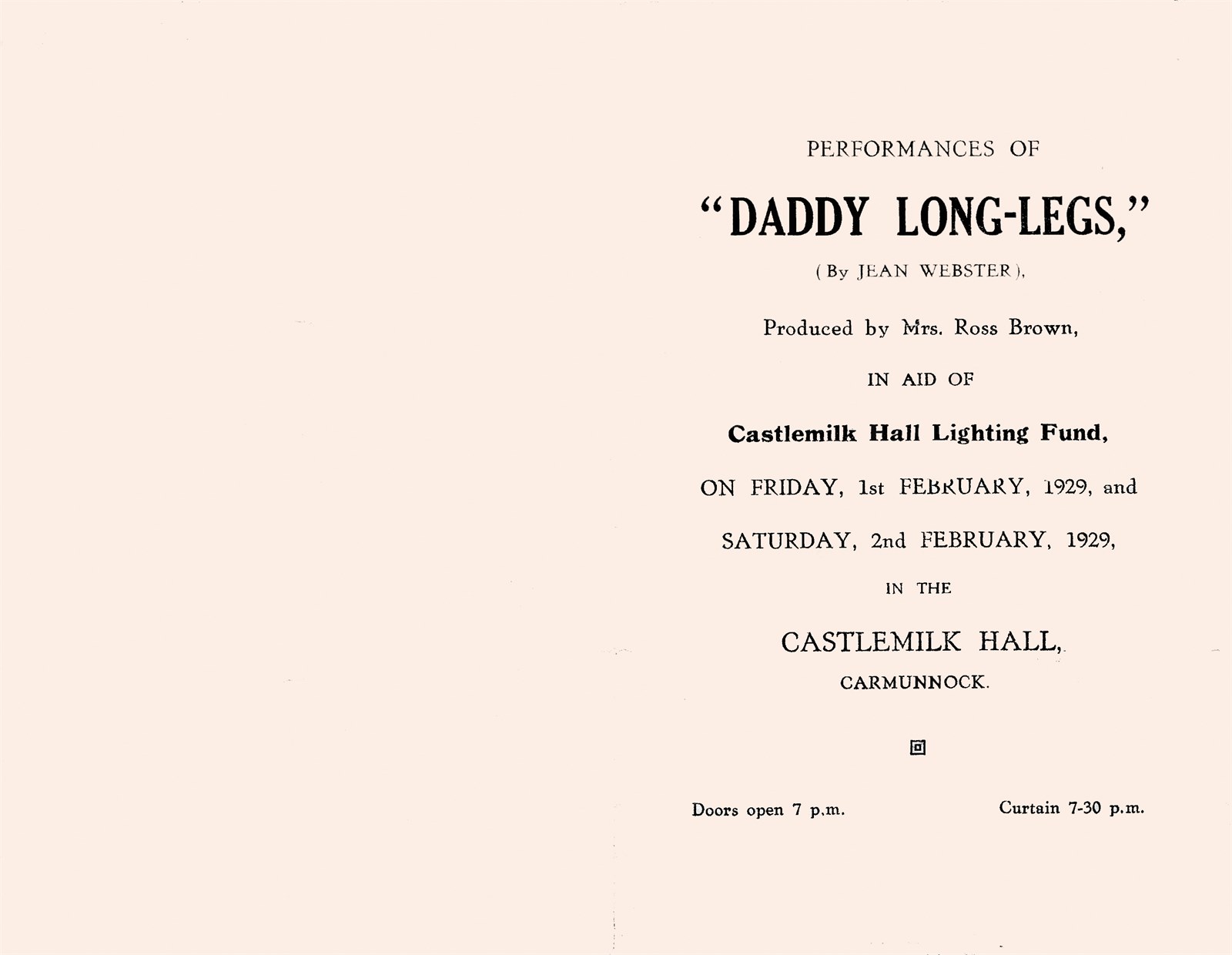 Daddy Longlegs 01