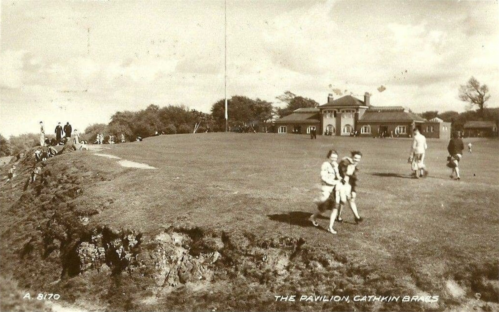 Cathkin Braes postcard