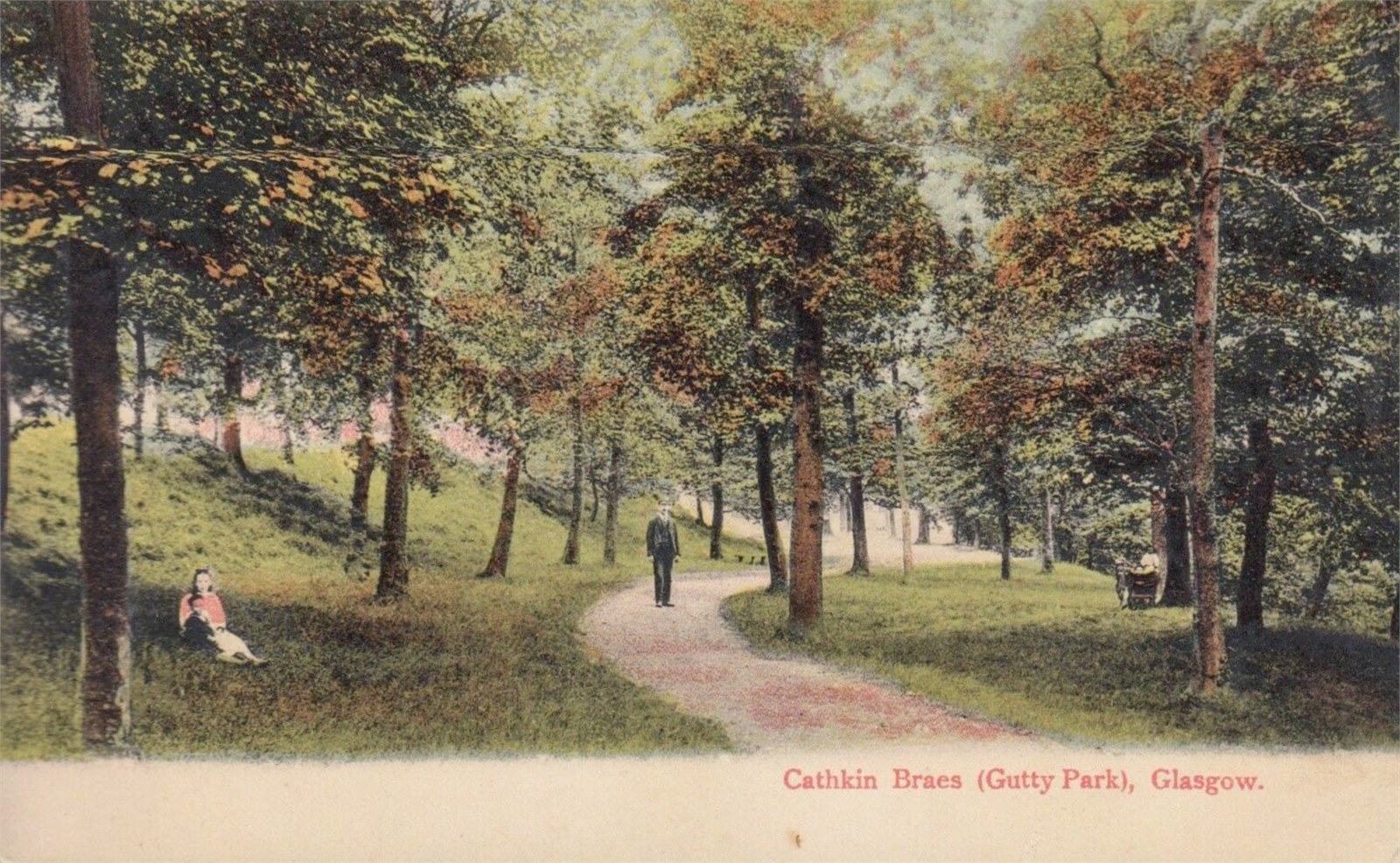 Cathkin Braes postcard