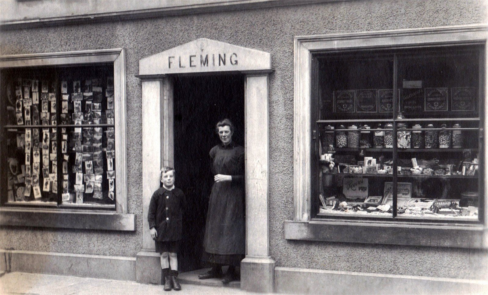 Elizabeth Fleming and son James