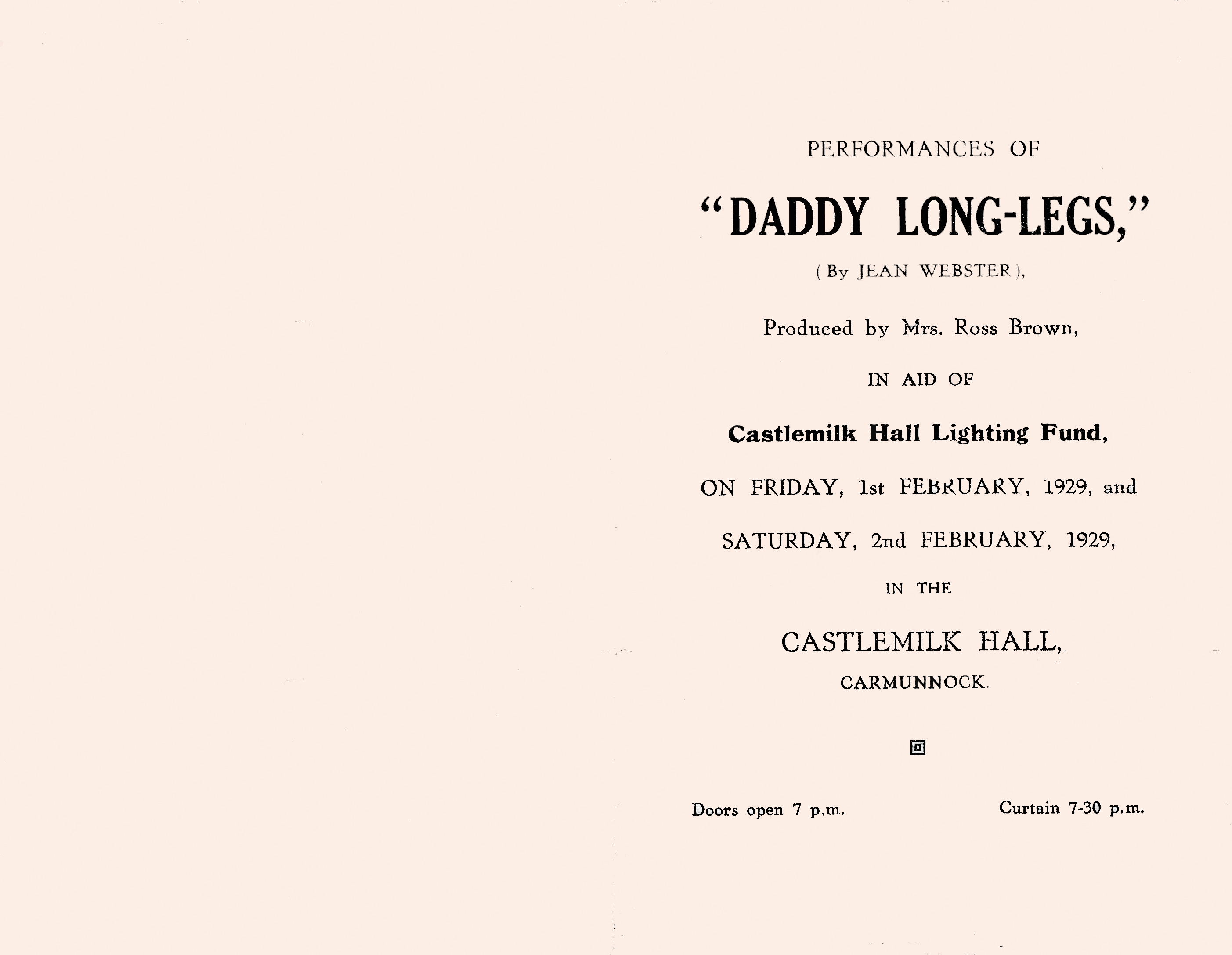 Daddy Longlegs 01